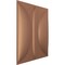 Ekena Millwork 19 5/8in. W x 19 5/8in. H Saturn EnduraWall Decorative 3D Wall Panel Covers 2.67 Sq. Ft. WP20X20SACAC - alternate 5